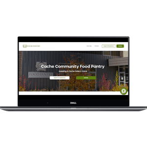 Cache Food Pantry Website image